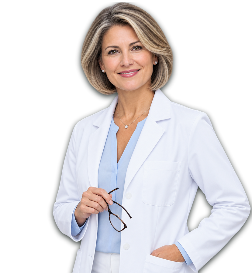 Mit KI erzeugtes Platzhalterbild für Dr. med. Claudia Oettel